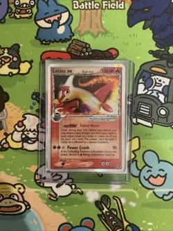 Latias ex Delta Species 95/101 Dragon Frontiers Holo Ultra Rare Pokemon TCG MP - Image 1