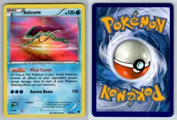 Suicune 30/122 Holo Rare BREAKpoint Pokemon LP - Image 3