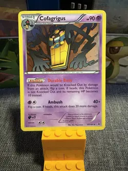 Pokemon Cofagrigus 47/101 Noble Victories Rare Regular - Image 1