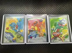 Pokemon First Partner Illustration Collection Series 1Kanto Gen 1 Starters Set - Image 1