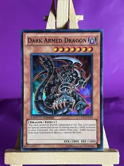 Yugioh Dark Armed Dragon CT07-EN016 Super Rare Limited Edition NM - FREE SHIP - Image 1