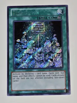 Prohibition LCYW-EN267 Secret Rare Unlimited Edition Yugioh TCG NM/M - Image 1