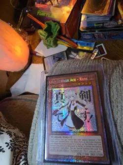 Yu-Gi-Oh Sky Striker Ace - Raye Starlight Rare Rarity Collection 5 Variant Art - Image 5