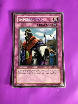 Yugioh Imperial Order PSV-104 Secret Rare 2012 Print LP - FREE SHIPPING - Image 1
