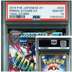 Pokemon PSA 10 Primal Kyogre EX 032/070 XY5 TCG Japanese Card Gem Mint - Image 4