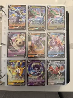 Huge Pokemon Card Binder Collection Lot 300+ Cards Mint Condition - Image 4