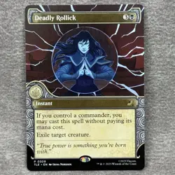 MTG Deadly Rollick Showcase Avatar TLE #309 Non-Foil NM Magic Card - Image 1