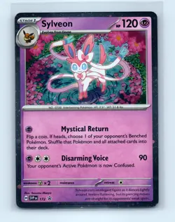 Pokemon tcg SV: Scarlet & Violet Promo Cards Sylveon Near Mint or Better - Image 1