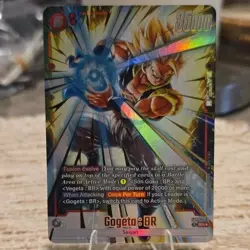 Dragon Ball Super Card Game Fusion World Dual Evolution Gogeta: BR SR FB09-007 - Image 1