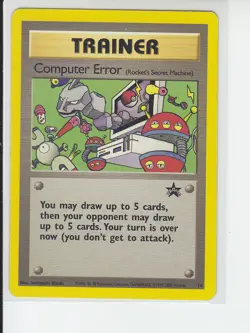 Computer Error - Black Star Movie Promo - #16 - Pokemon Card Vintage WOTC - Image 1