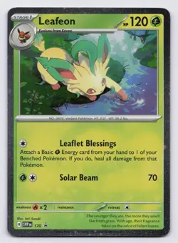Leafeon - (Cosmos Holo) Promo SV: Scarlet & Violet Promo Cards 170 NM - Image 1