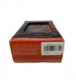 MTG Magic The Gathering Chaos Incarnate Commander Deck Black New Sealed 2024 - Image 5