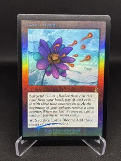 MTG Lotus Bloom TSR Time Spiral Remastered Promo Foil #411 NM - Image 1