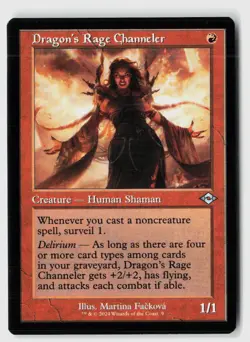 Dragon's Rage Channeler (Retro Frame) #9 (NM) Modern Horizons 2 MH2 Magic MTG - Image 1
