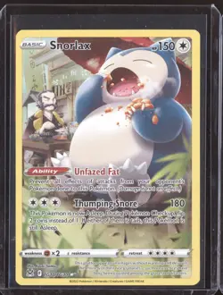 Snorlax 2022 Pokemon Lost Origin Trainer Gallery Holo Rare TG10/TG30 - Image 1