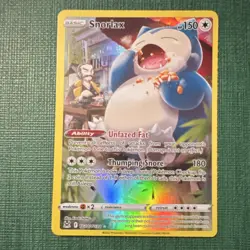 Pokemon TCG Snorlax TG10/TG30 Lost Origin Trainer Gallery Ultra Rare Holo - Image 1
