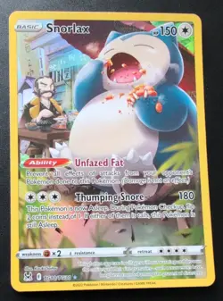 Pokemon TCG Snorlax Lost Origin Trainer Gallery Tg10/Tg30 Holo Ultra Rare - Image 1