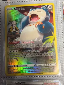 Pokemon TCG Snorlax Lost Origin Trainer Gallery Tg10/Tg30 Holo Ultra Rare - Image 1