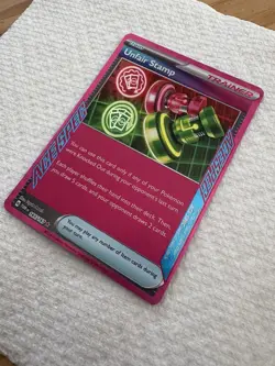 Unfair Stamp Pokemon • ACE SPEC Rare • 165/167 Twilight Masquerade - Image 3