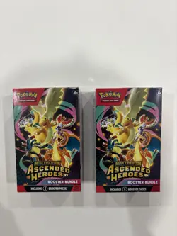 Pokemon TCG Ascended Heroes Booster Bundle Sealed Lot of (2) - Image 1