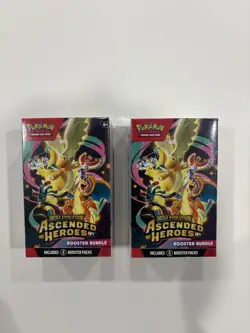 Pokemon TCG Ascended Heroes Booster Bundle Sealed Lot of (2) - Image 4