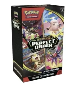 Perfect Order Booster Bundle Pokemon TCG (6 Packs) New Sealed! Ships fast! - Image 1