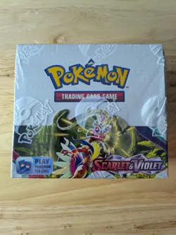 Pokemon Scarlet And Violet Base Booster Box Sealed - Image 1