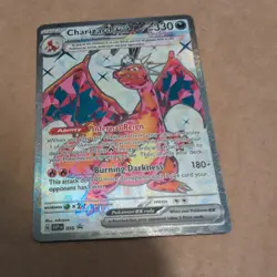 Pokemon TCG Charizard EX Black Star Full Art Holo Promo 56 NM English - Image 1