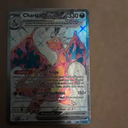 Pokemon TCG Charizard EX Black Star Full Art Holo Promo 56 NM English - Image 2