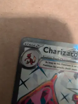 Pokemon TCG Charizard EX Black Star Full Art Holo Promo 56 NM English - Image 4