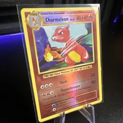 Pokemon TCG Charmeleon 10/108 Reverse Holo XY Evolutions 2016 Card NM - Image 2