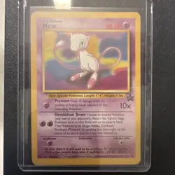 Pokemon TCG Wotc Promo Mew 08/53 Promo Regular 50 HP - Image 1
