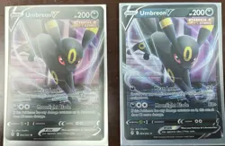 Pokemon Umbreon v 094/203 Evolving Skies, Ultra Rare, Near Mint Condition - Image 1
