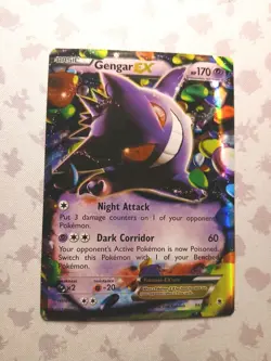 Pokemon TCG XY - Phantom Forces Gengar EX #34/119 Holo LP 🔥🔥 - Image 1