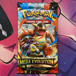 Pokemon Mega Evolution Booster Pack Sealed New - Random Art Style - Image 3