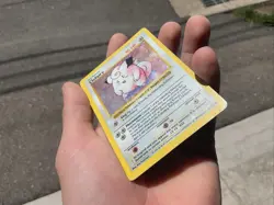 Clefairy HP Base Set Holo Rare Shadowless 5 Vintage Pokemon 5/102 WOTC 1999 - Image 4