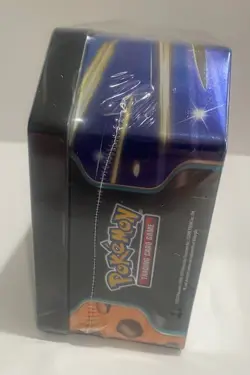 Pokemon TCG Slashing Legends Tin Zacian ex + Mini Portfolio Factory Sealed New - Image 5