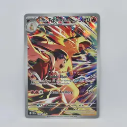Ethan's Typhlosion 190/182 Destined Rivals Illustration Rare Pokemon TCG - Image 1