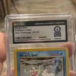 Misty's Seel 1st Edition Gym Challenge 91/132 CGC Graded Pokemon Card 2000 - Image 4