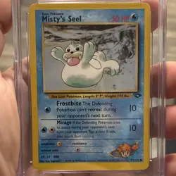 Misty's Seel 1st Edition Gym Challenge 91/132 CGC Graded Pokemon Card 2000 - Image 5