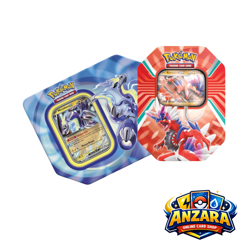 Pokemon TCG: Paldea Legends Tin Bundles Koraidon & Miraidon Ex - Sealed - Image 1