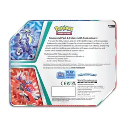 Pokemon TCG: Paldea Legends Tin Bundles Koraidon & Miraidon Ex - Sealed - Image 4