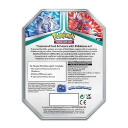 Pokemon TCG: Paldea Legends Tin Bundles Koraidon & Miraidon Ex - Sealed - Image 5