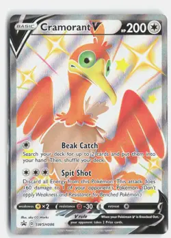 Cramorant V SWSH086 Holo Promo Sword & Shield Promo Pokemon Near Mint - Image 1