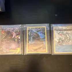 Pokemon TCG Gyarados, Gengar & Black Kyurem Cards Holo English Lot(Reserved) - Image 1