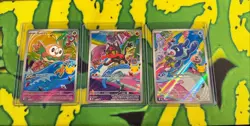 Pokemon First Partner illustration Collection Rowlet Litten Popplio Promo 30th - Image 1
