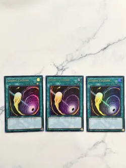 3x Cosmic Cyclone | DUDE-EN043 | UR | 1st Ed | NM | YuGiOh staple tcg - Image 1