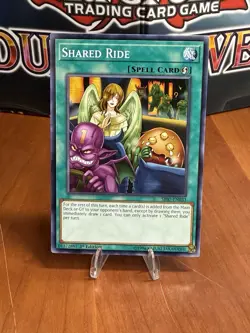 YuGiOh! Shared Ride SR07-EN033 1st Edition Common Hand Trap Draw Power Staple NM - Image 1