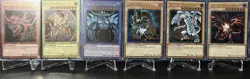 Yugioh 25th Anniversary Legendary Collection Promos Set of 6 Eygptian Gods - Image 1