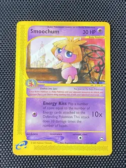 Pokemon Card - Smoochum Aquapolis 61/147 Uncommon LP+ - Image 1